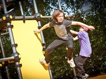 Soepel van A naar B met Lappset Parkour