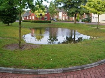 'Vijver' bij speeltuin baart zorgen