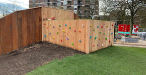 Bouw nieuwe speelplaats Diemen in volle gang