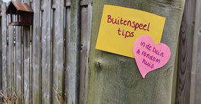Buitenspeeltips voor huis en tuin