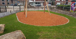 Groen Schoolplein OBS het Stadsveld in Enschede