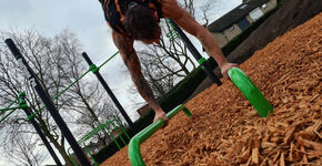 Nieuw calisthenics speelpark in Ossendrecht