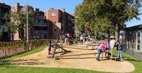 Waterspeelplaats in Haagse Molenwijk