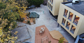 Hoera, wij hebben een groenblauw schoolplein!