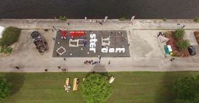 I amsterdam letters krijgen tweede leven als freerunning parcours