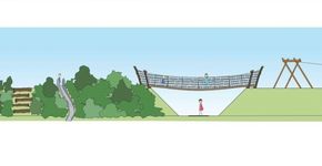 Speeleiland van 1 hectare in Annie MG Schmidtpark