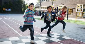 Sportief schoolplein in Deventer