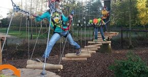 Recreatiebedrijf biedt spannend klimbos