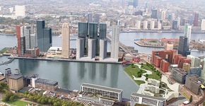 Een drijvende speelstad in ontwikkelingsgebied Rijnhaven
