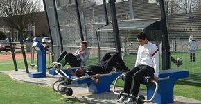 Sportpoint: Buitenfitness met gewichten