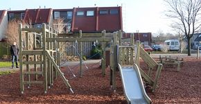 Speelplaats Dronten natuurlijk ingericht