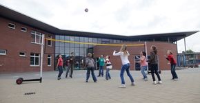 Kinderen bewegen meer op het schoolplein